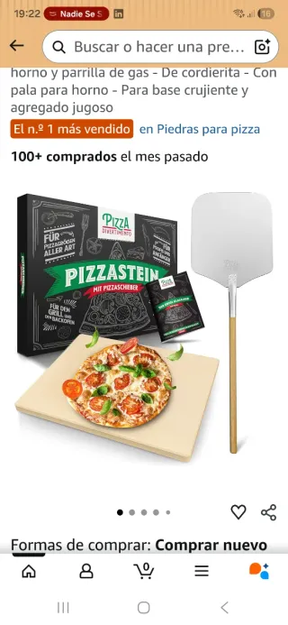 Piedra para Pizza Pizza Divertimento