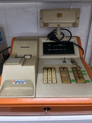 Máquina Registradora Panasonic Vintage
