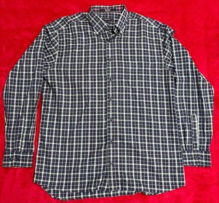 Camicia GANT Coast Twill Cotone Blu/Verde L