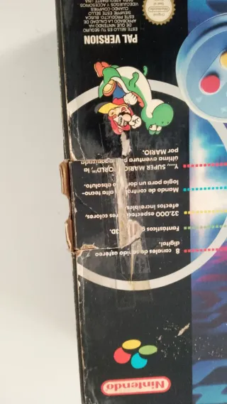 Super Nintendo Caja Original + Juegos