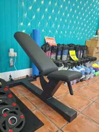 Banco reclinable gimnasio