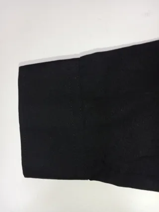 Camisa negra Dunnes botones Talla M