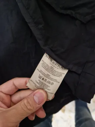 Giubbino Burberry Nero