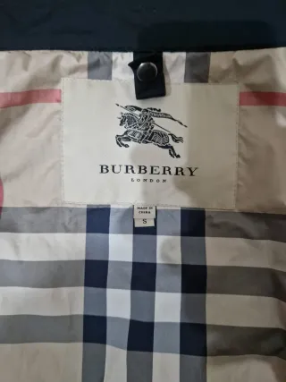 Giubbino Burberry Nero