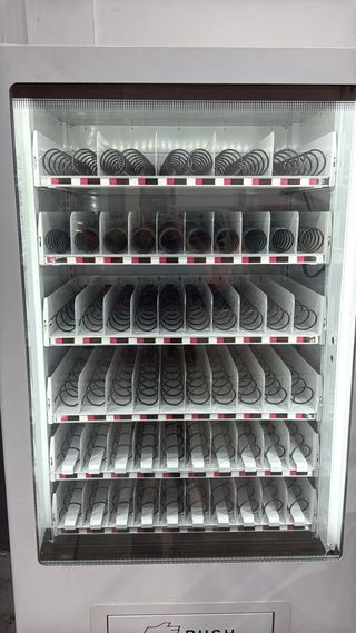 Máquina expendedora Vending con refrigerador