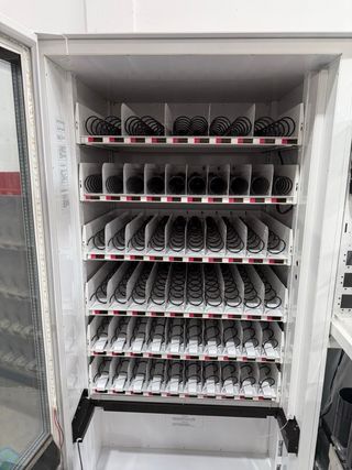 Máquina expendedora Vending con refrigerador