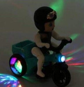 Muñeco en moto. Mod. 26686