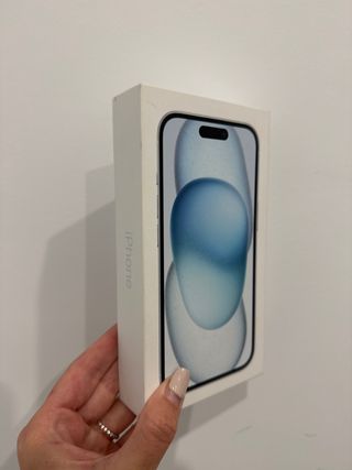 Caja iPhone 15 Azul