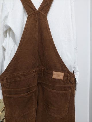 Jardineiras Lftman Castanhas Tamanho L