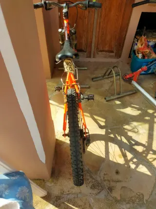 Bicicleta Rockrider 500 Naranja