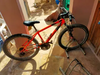 Bicicleta Rockrider 500 Naranja