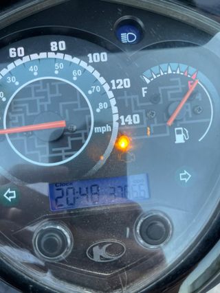 KYMCO Agility City 125 Negra