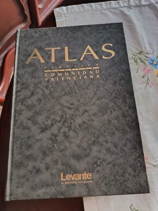 Atlas Comunidad Valenciana.SOLO HASTA EL 31/03.