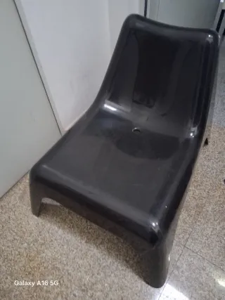 Sillón Relax Largo Ikea Negro