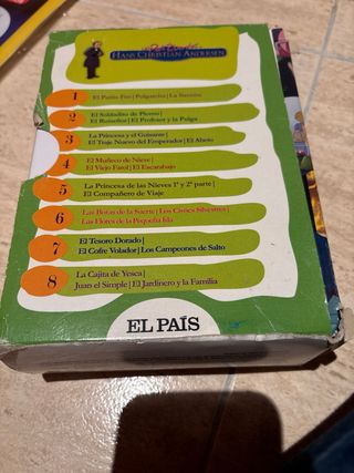 DVD Cuentos El País Hans Christian Andersen