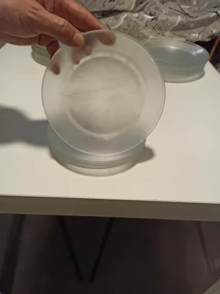 Vajilla Duralex Transparente de 23 platos