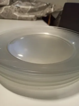 Vajilla Duralex Transparente de 23 platos