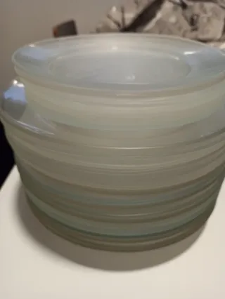Vajilla Duralex Transparente de 23 platos