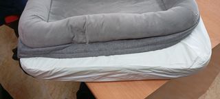 Cama para perro/gato gris