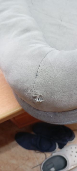 Cama para perro/gato gris