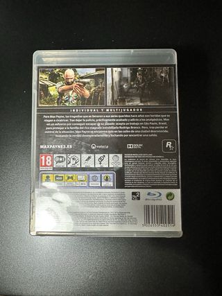 Max Payne 3 PS3 Juego Rockstar Games