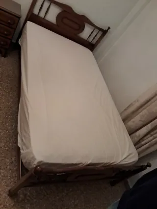 Dormitorio completo madera