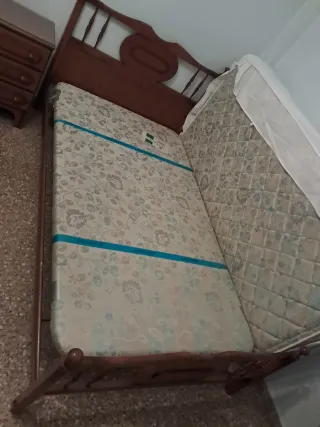 Dormitorio completo madera