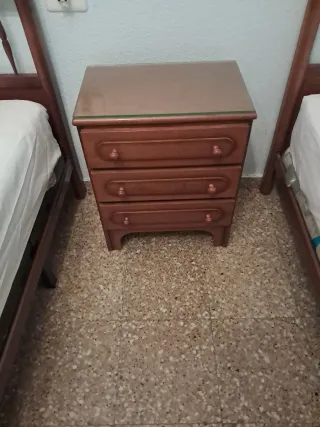 Dormitorio completo madera