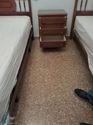 Dormitorio completo madera