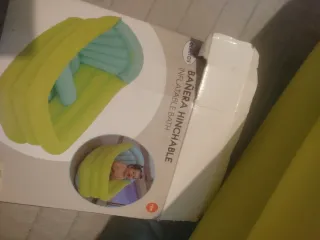 Bañera hinchable bebé