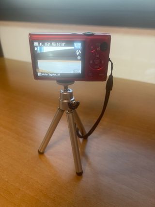 Canon IXUS 220 HS Cámara Digital Roja