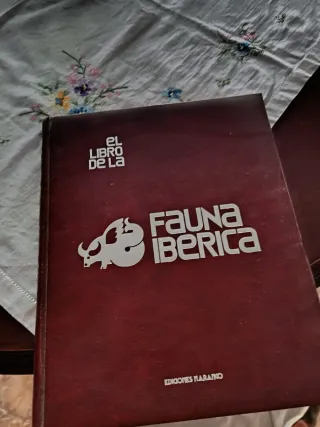 Fauna Ibérica.SOLO HASTA EL 31/03.