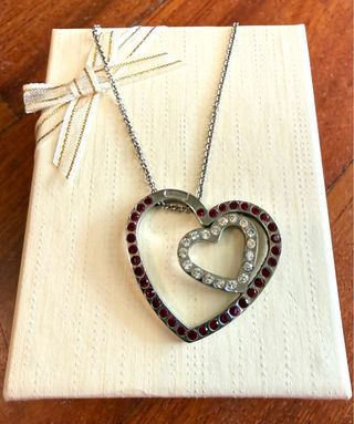 COLLANA IN ARGENTO 925 CON CIONDOLO CUORE