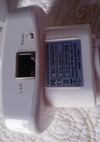 Repetidor WiFi N 300Mbps