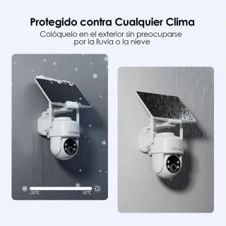 Cámara Vigilancia Exterior Solar EZView WiFi