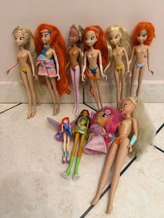 Lotto Bambole Winx Club vintage