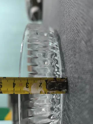 Bandeja cristal antigua