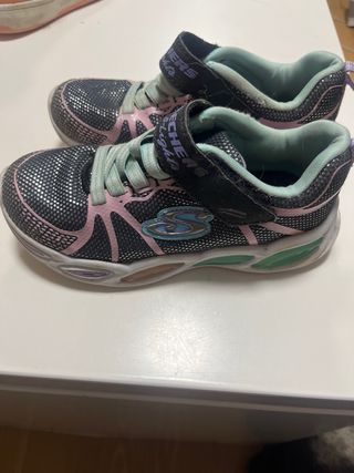 Skechers S-Lights Niña Talla 28