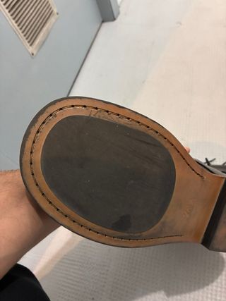 Zapatos de vestir negros para hombre Zara Barefoot