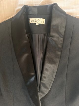 Americana BENOTTI Saten Cuello Talla L/44