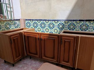 Mueble de cocina de madera