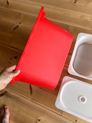 Scatole in plastica IKEA TROFAST (3 pz)