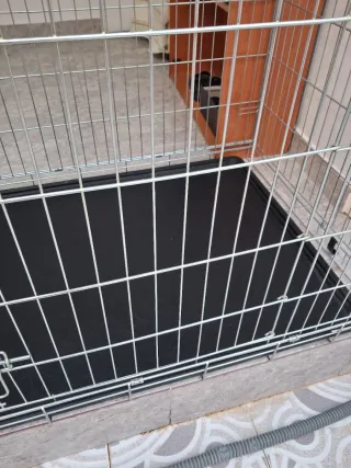 Jaula perro grande sin uso