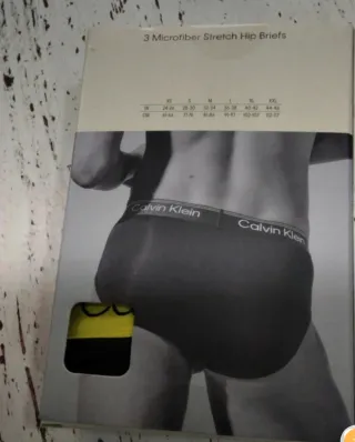 Calvin Klein Slips Multicolor originales packs