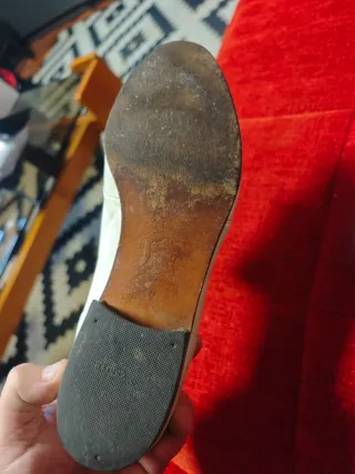 Mocasines Loewe blancos con flecos