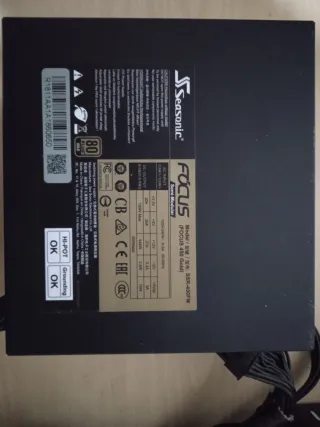 Fuente Seasonic FOCUS FM 450W 80 Plus Gold