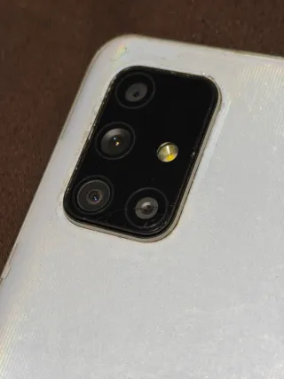 Samsung Galaxy A71 Blanco 128GB teléfono movil