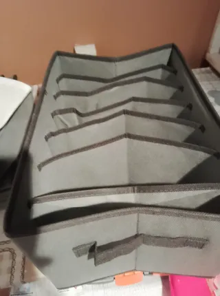 Organizadores de tela para cajones