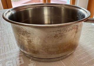 Pentola acciaio inox con coperchio