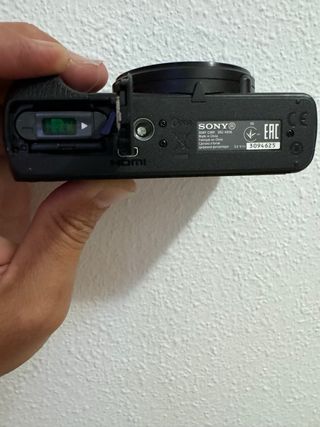 Cámara Sony Cyber-shot Negra